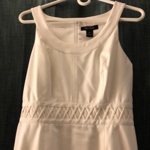 WHBM perfect classy white dress